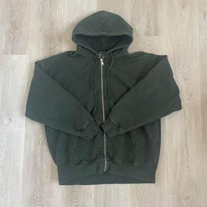 Green Brandy Melville Zip-Up